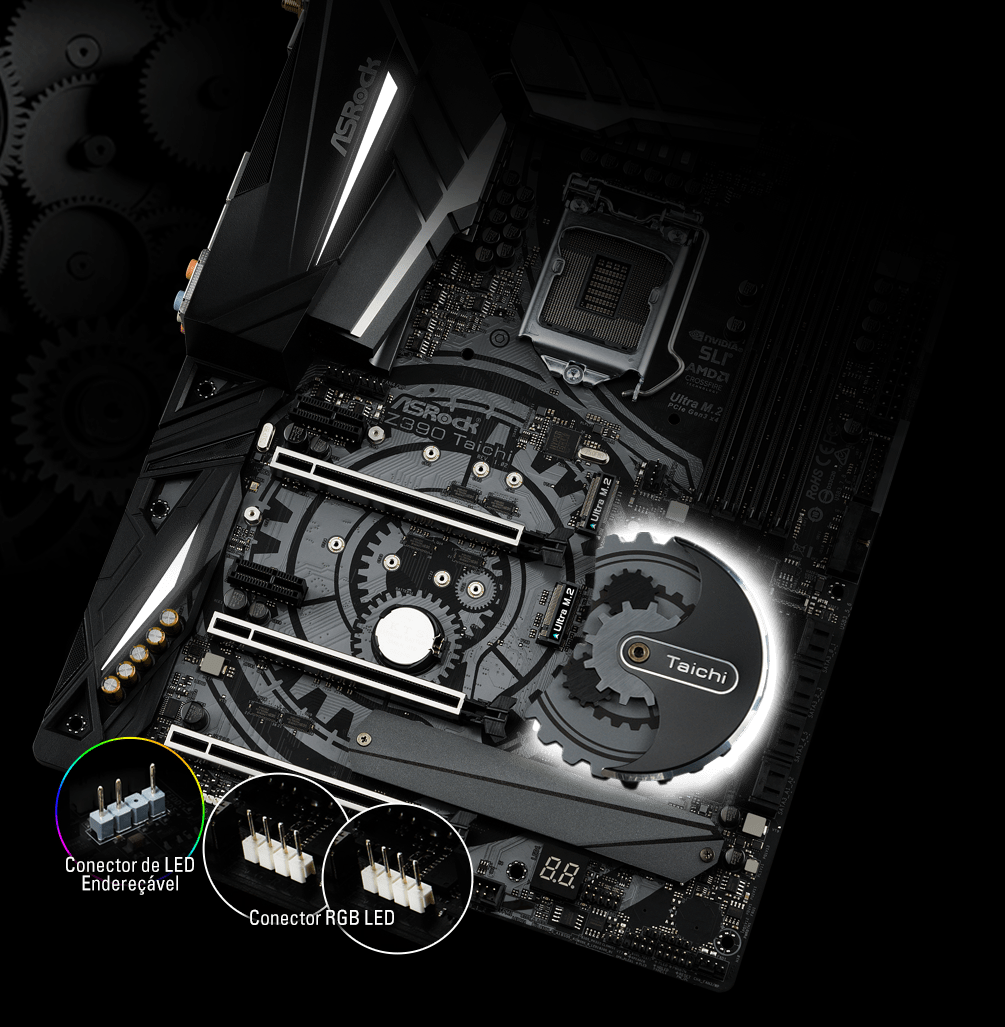 ASRock Z390 Taichi マザーボード ASRock > Z390 Taichi Ultimate